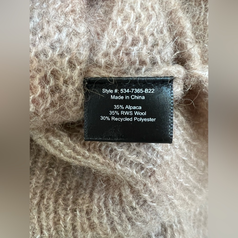 Jenni Kayne Boyfriend Cardigan in Almond, Size Small - Picture 7 of 7
